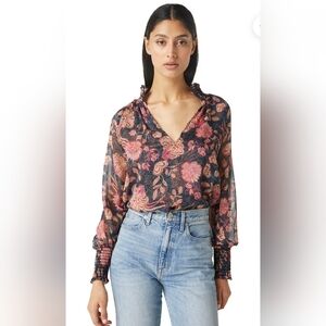 Misa Alexis Top Flora Dot Size Large